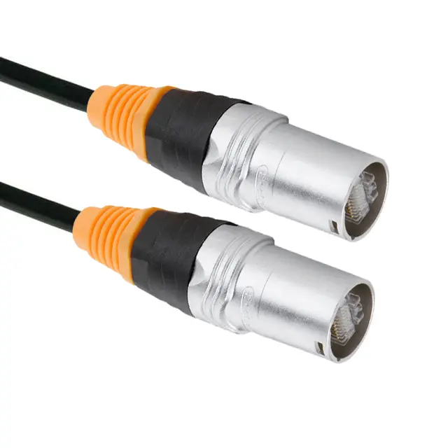 ADJ CAT6IP1 0,5m CAT6 IP65 Locking RJ45 to Locking RJ45 