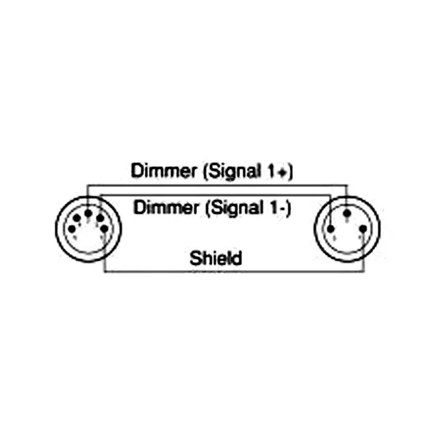 ADJ AC-DMXT/3M5F 3PIN MALE/5PIN FEMALE 