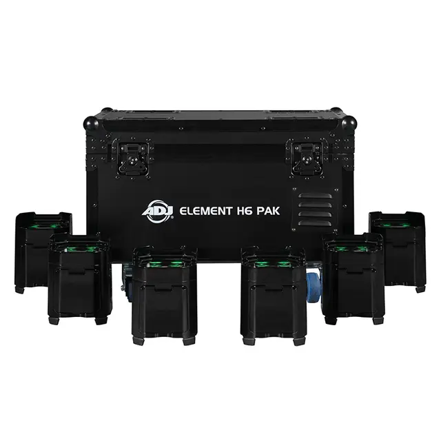 ADJ Element H6 Pak IP54,  Built-in Aria X2 Wireless DMX 