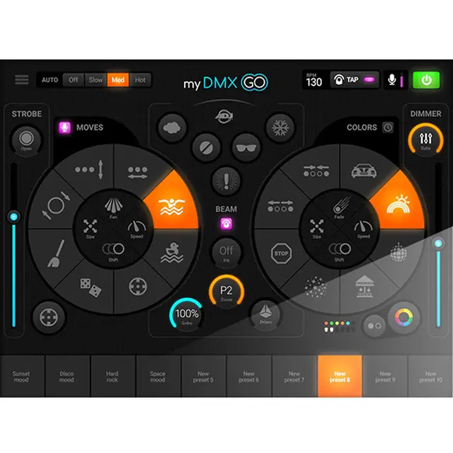 ADJ mydmx GO DMX over WIFI & USB (USB Android only) 