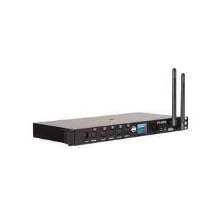 ADJ PC415X Control Hub 4 power outputs, an Aria X2 TX, 4 x DMX