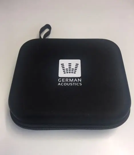 ARS bøyle box/etui 18x16x6 cm for headsets ARS, DPA etc. 