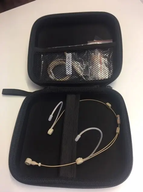 ARS bøyle box/etui 18x16x6 cm for headsets ARS, DPA etc. 