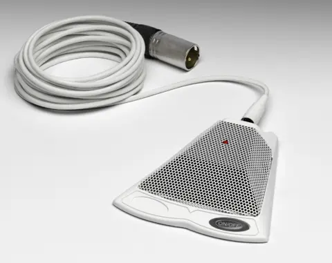 ARS BM 330 Boundary Michrophone XLR 48V, White, On/off Switch, Low cut