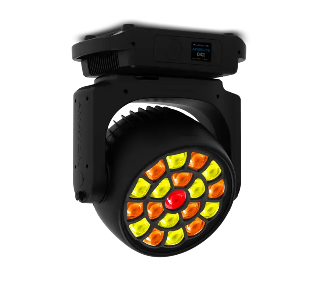 Ayrton ARGO 6 Wash CRI = 86 23 Kg, 19x40W, 4° - 56°, 13' Lumen, IP65 