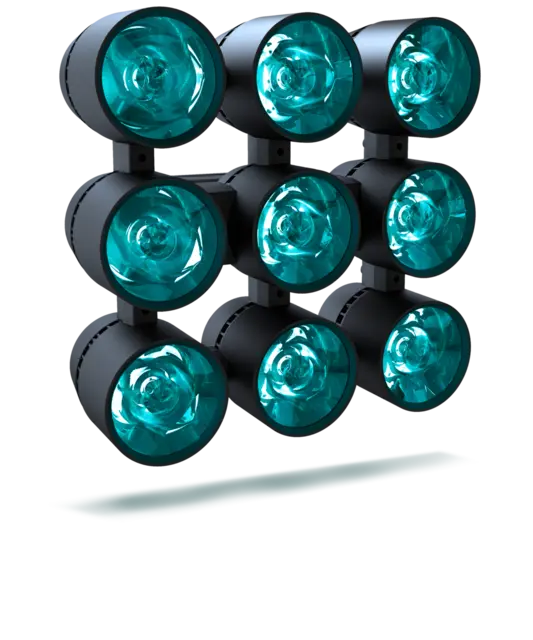 Ayrton INTELLIPIX XT - 9 x 35 W RGBW LED Versatile luminaire 