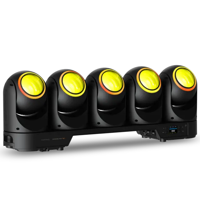 Ayrton MagicBlade-Neo 32,4kg, 5x120W RGBL, 3° - 30°, IP65 