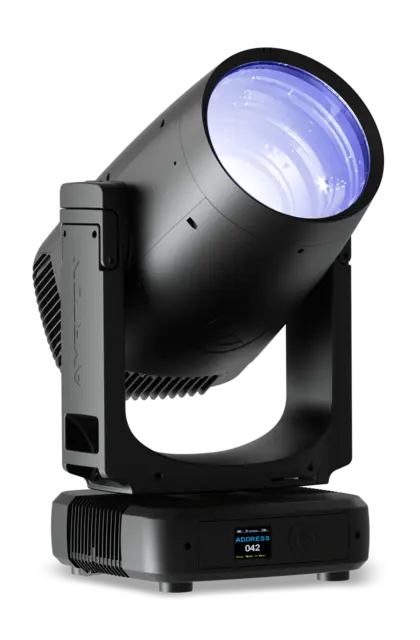 Ayrton MAMBA 500W LASER SOURCE - IP65 41 Kg, 2.600' Lux at 10M, 0,7 - 15° Beam 