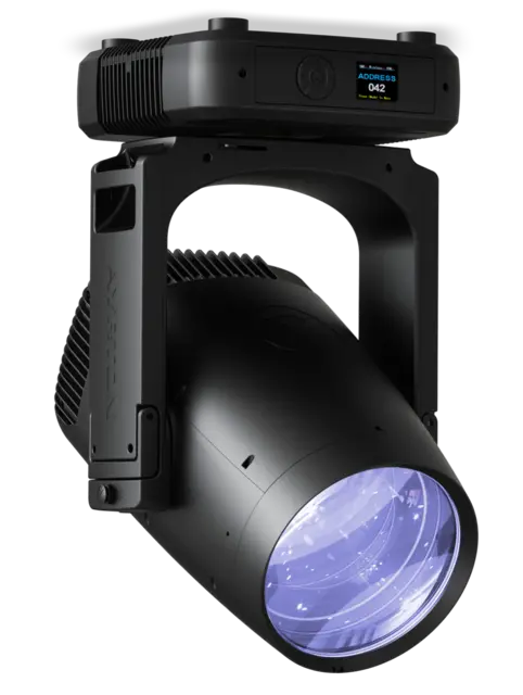 Ayrton MAMBA 500W LASER SOURCE - IP65 41 Kg, 2.600' Lux at 10M, 0,7 - 15° Beam 