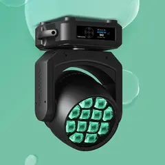 Ayrton NANDO 502 Wash IP65 - CRI>86 15 Kg, 12x40W, 3.5°-53°,11' Lumen, RGBL