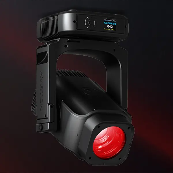 Ayrton Stradale Profile S, CRI = 70-88 23.5 Kg, 4°-52° Zoom, 20' Lumen, IP65 