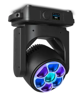 Ayrton ZONDA 3 FX Wash CRI=86 Liquid Eff 11 Kg, 7x40w, 4 - 56° Zoom, 5.200 Lumen