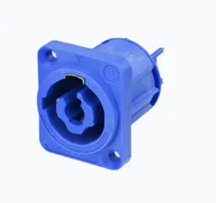 Neutrik Powercon Chassis BLUE