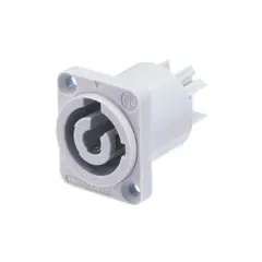 Neutrik Powercon Chassis LINK Grey
