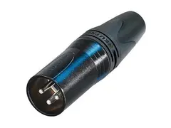 Neutrik NC3MXX-BAG XLR 3-pin Male, Black