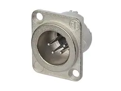 Neutrik NC4MD-LX XLR chassis 4P Han Nikk