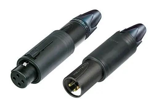 Neutrik NC3FM-C-B convertCON XLR plugg 3P Unisex Sort 