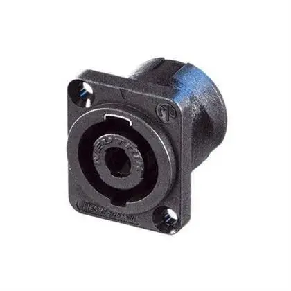 Neutrik SP4 Chassis  D-size 4P Hun D-type Flat tabs 