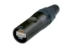 Neutrik EtherCON Cat6A selvterminerende Plugg carrier BLACK