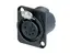 Neutrik NC5FD-LX-BAG XLR chassis 5P Hun Sort 