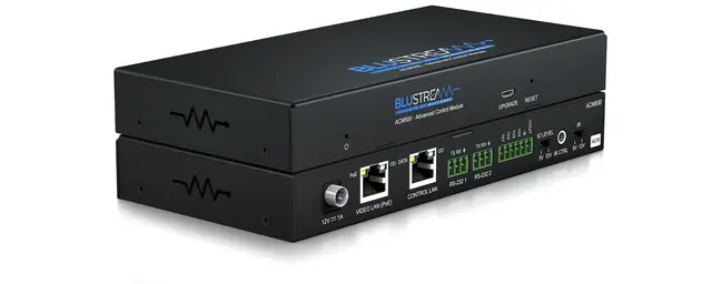 Blustream ACM500 Multicast Module IR control of  SDVoE Multicast Web-GUI 