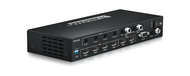 Blustream CMX42CS 4x2 Matrix Switch HDMI Audio Breakout, HDCP 2.2 