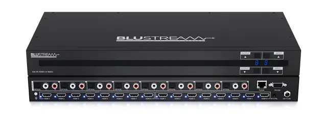 Blustream CMX88CS Matrix Contractor 8x8 4K 18Gbps HDMI2.0 Matrix 