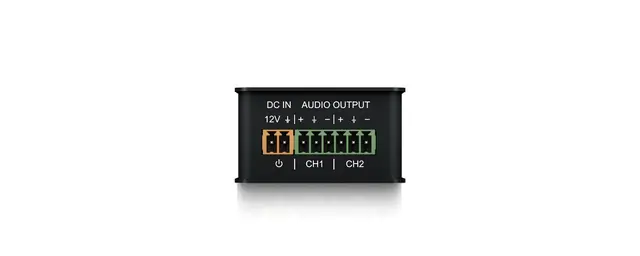 Blustream DA11ADE Audio Analogue Decoder Dante® Audio Analogue Decoder 