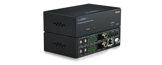 Blustream DA22DIG Dante Converter 2x2 Digital & Analogue Dante Converter 
