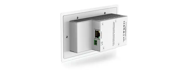 Blustream DA22XLR-WP-EU-V2 2x2 Dante® XLR Audio Converter (White 