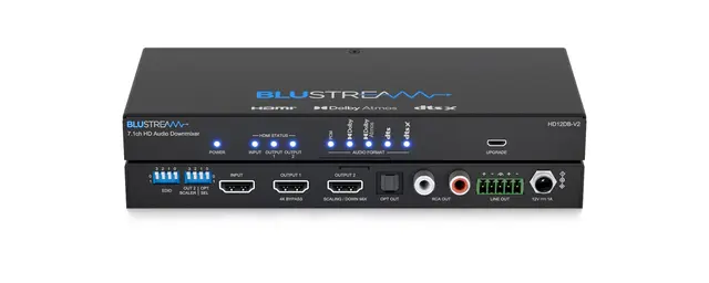 Blustream HD12DB-V2 Down Mixing DAC 7.1ch Dolby Atmos / DTS-HD 2-Way HDMI 