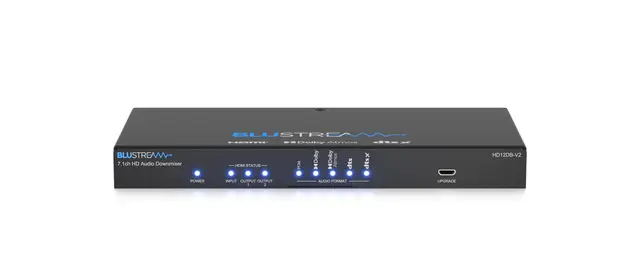 Blustream HD12DB-V2 Down Mixing DAC 7.1ch Dolby Atmos / DTS-HD 2-Way HDMI 