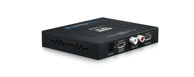Blustream HD12DB Down Mixing DAC Down Mixing 2-Way HDMI Splitter & Scaler 