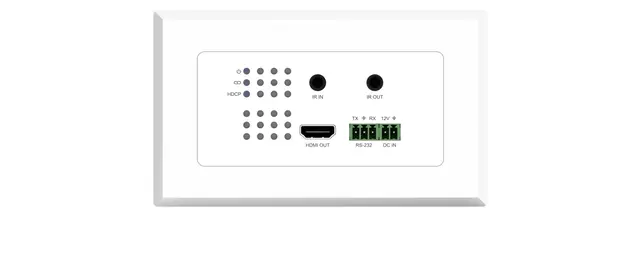 Blustream HEX11WPW-RX HDMI Wall Plate HDBaseT™ Receiver, Supports 4K UHD 