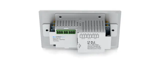 Blustream HEX31WP-TX Wall Plate Tx 2 x HDMI & 1 x USB-C HDBaseT Transmitter 