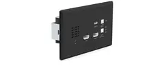 Blustream HEX31WPB-TX Wall Plate Tx 2 x HDMI &amp; 1 x USB-C HDBaseT Transmitter