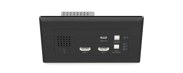 Blustream HEX31WPB-TX Wall Plate Tx 2 x HDMI & 1 x USB-C HDBaseT Transmitter 