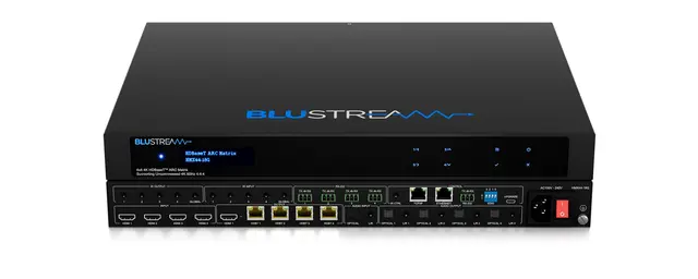 Blustream HMX44-18G-KIT HDBaseT Matrix 4x4 HDBaseT™3 AV Matrix Kit 