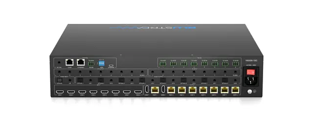 Blustream HMX88-18G HDBaseT Matrix 8x8 HDBaseT™3 AV Matrix 