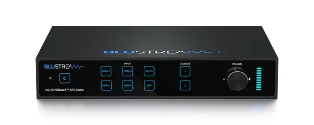 Blustream HMXL42ARC-KIT HDBaseT Matrix 4x2 HDBaseT™ CSC Matrix Kit - 70m 