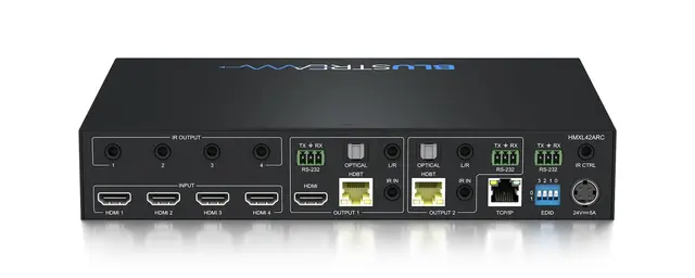 Blustream HMXL42ARC-KIT HDBaseT Matrix 4x2 HDBaseT™ CSC Matrix Kit - 70m 