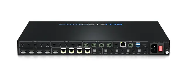 Blustream HMXL44ARC-KIT HDBaseT™ Matrix 4x4 HDBaseT™ AV Matrix - 4K 60Hz 4:4:4 