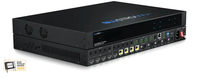 Blustream HMXL44ARC-KIT HDBaseT™ Matrix 4x4 HDBaseT™ AV Matrix - 4K 60Hz 4:4:4 