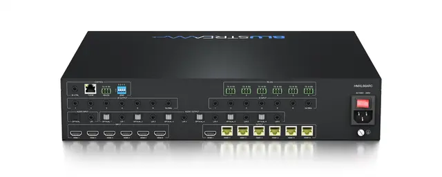 Blustream HMXL66ARC HDBaseT™ ARC Matrix 6x6 HDBaseT™ CSC ARC Matrix 