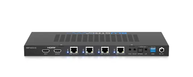 Blustream HSP14CS-V2 4-Way HDBaseT™ CSC Splitter - 4K 60Hz 