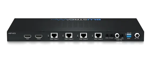 Blustream HSP14CS HDBaseT™ Splitter 4-Way HDBaseT™ CSC Splitter 