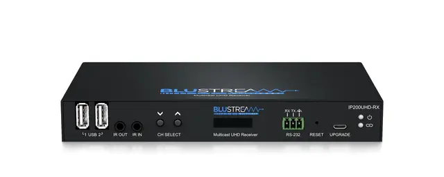 Blustream IP200UHD-RX IP Multicast Rx IP Multicast UHD Video Receiver 