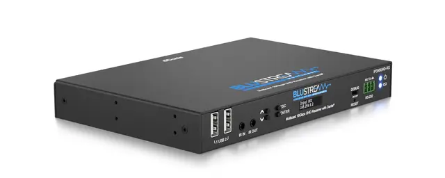 Blustream IP350UHD-RX Multicast UHD Rx Dante, IP Multicast UHD Video Receiver 