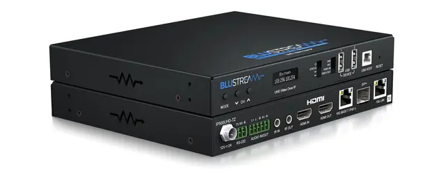 Blustream IP500UHD-TZ IP Multicast Tx IP Multicast UHD Video Transceiver 