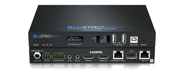 Blustream IP500UHD-TZ IP Multicast Tx IP Multicast UHD Video Transceiver 